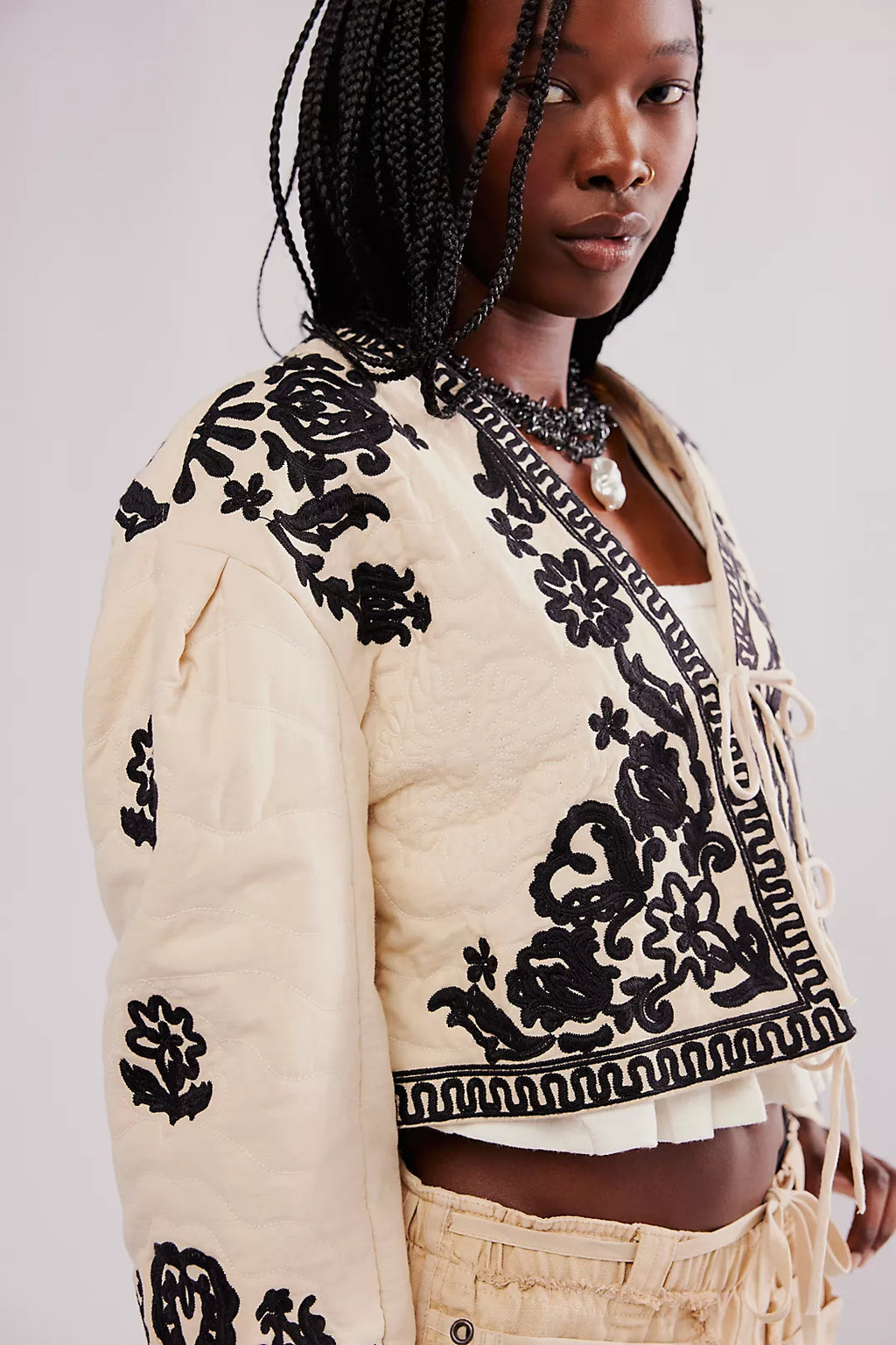 FREE PEOPLE Quilted BALI-MABEL Jacket