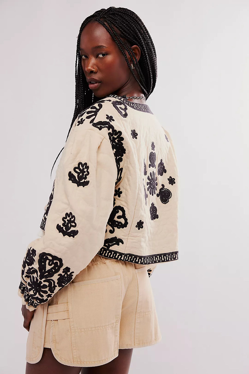 FREE PEOPLE Quilted BALI-MABEL Jacket