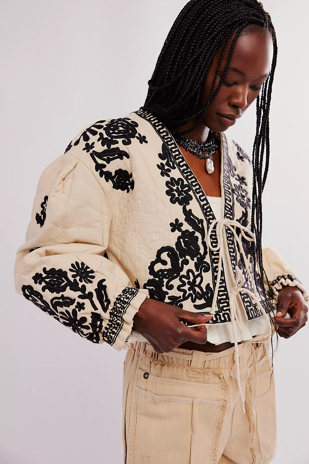 FREE PEOPLE Quilted BALI-MABEL Jacket