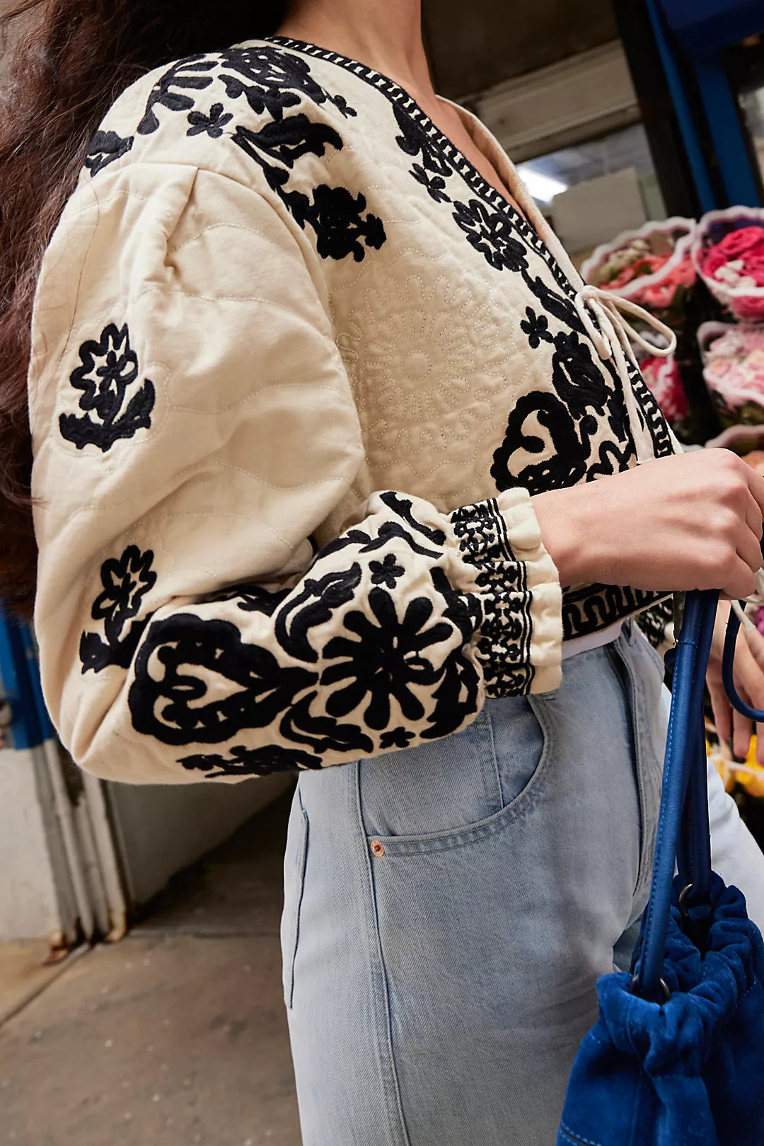 FREE PEOPLE Quilted BALI-MABEL Jacket