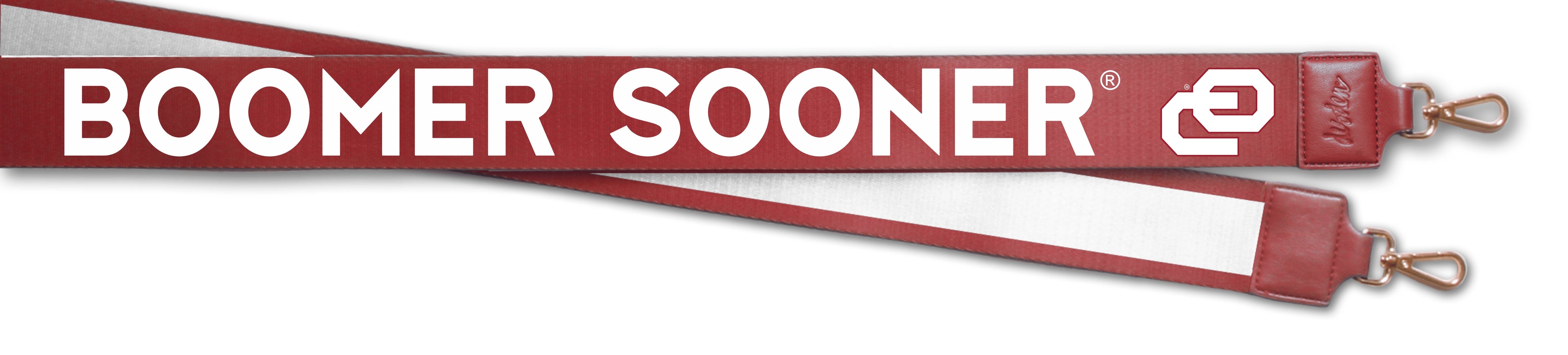 DD Oklahoma BOOMER SOONER Purse Strap