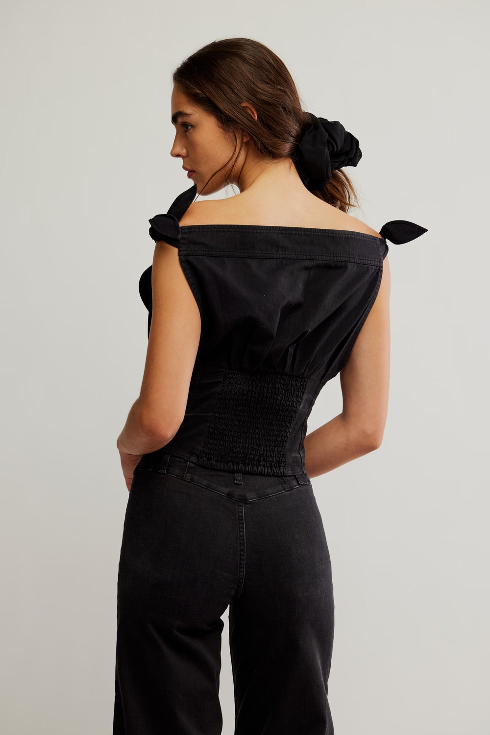 FREE PEOPLE Indigo LOUIE Top