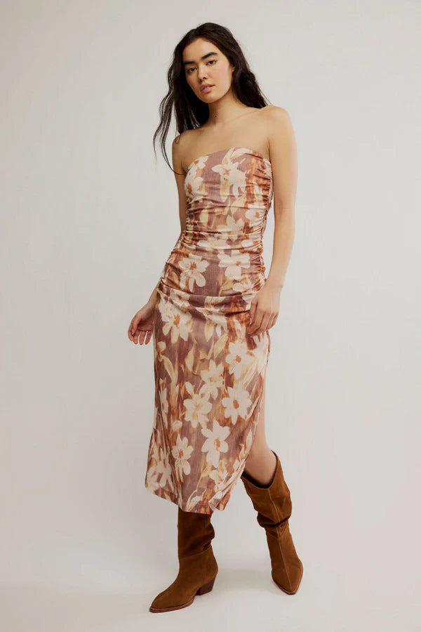 free people presley mini dress Formal Dresses Free People Presley Mini Dress Ava Presley 26391 Off Shoulder Floral Mini Dress