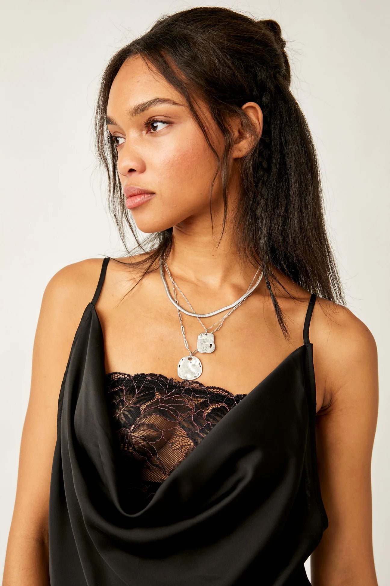 Free People DOUBLE DATE Lace Layer Bodysuit