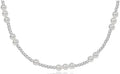17” Choker Hope Unwritten Sterling - Pearl
