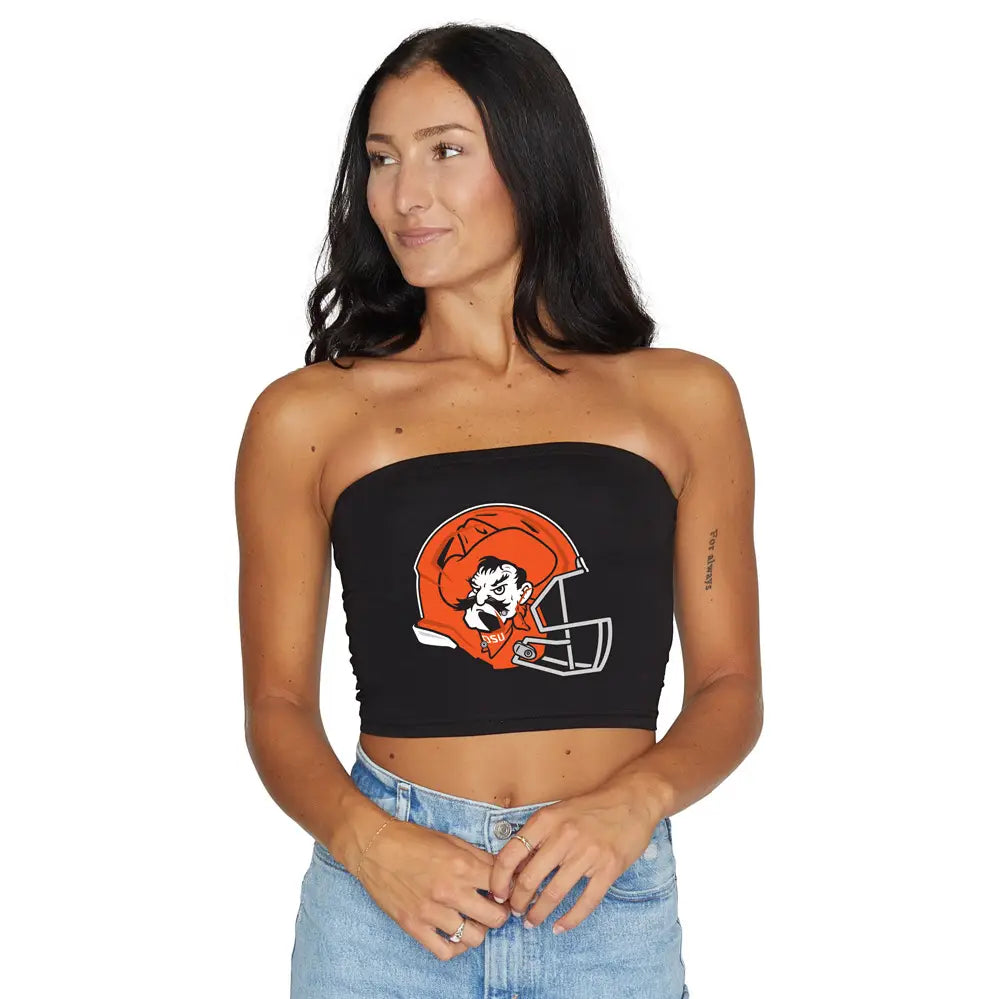 LOJO Oklahoma State University Cowboys HELMET Tube Top