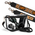 DD Oklahoma State University LEXI Clear Crossbody Bag w/ Reversible Shoulder Strap OSU