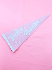 DUOTHREADS Sorority STARDUST Pennant Flag