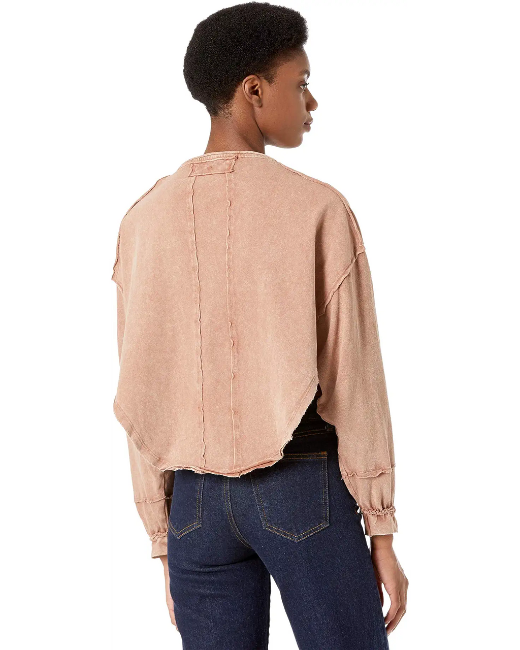 FREE PEOPLE RoundHem MELODI Henley TOP