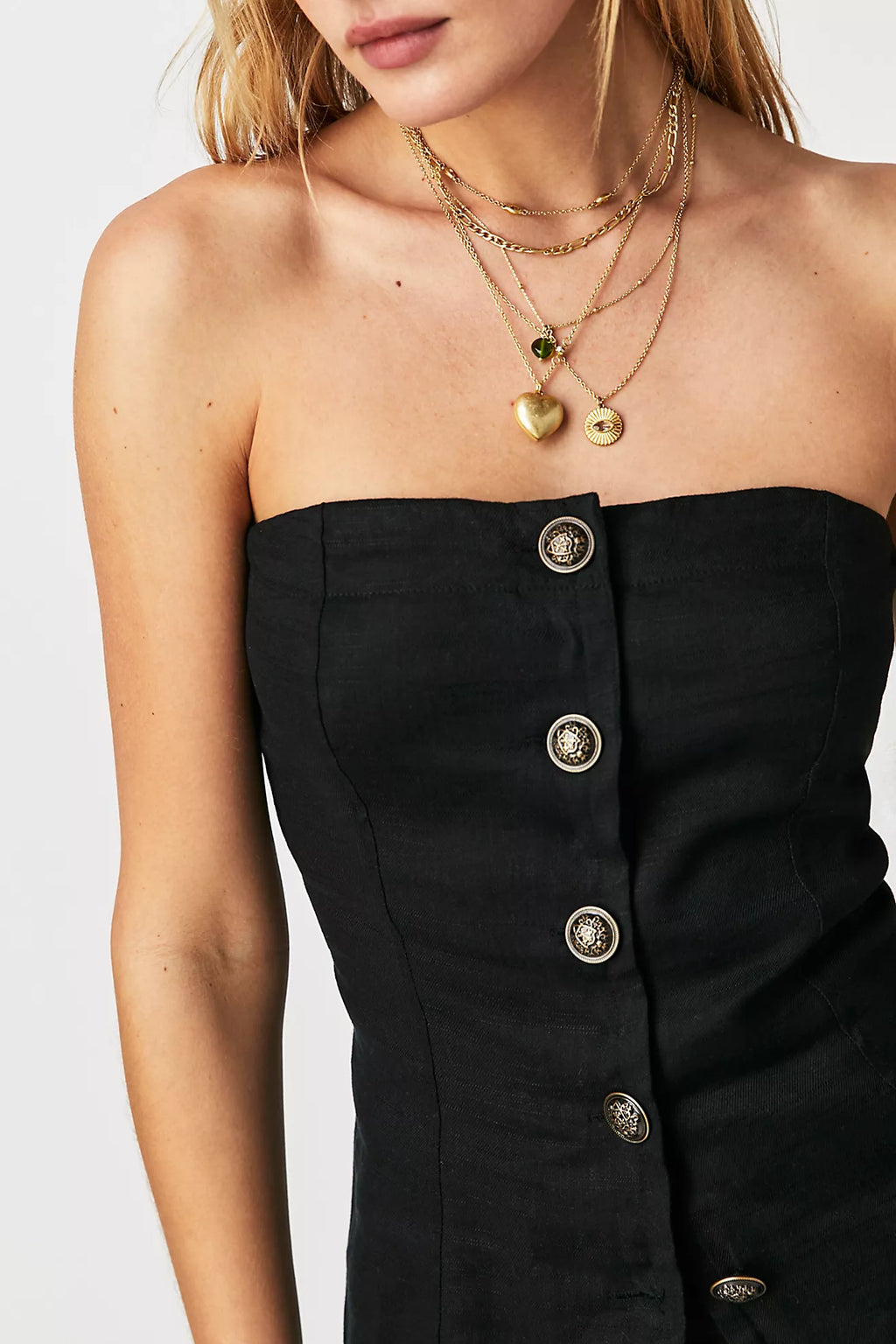 FREE PEOPLE Strapless BETWEEN US Tube Top