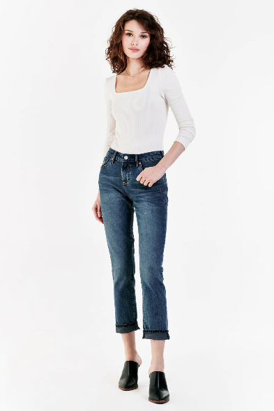 DEAR JOHN High Rise BLAIRE Straight Leg Jean