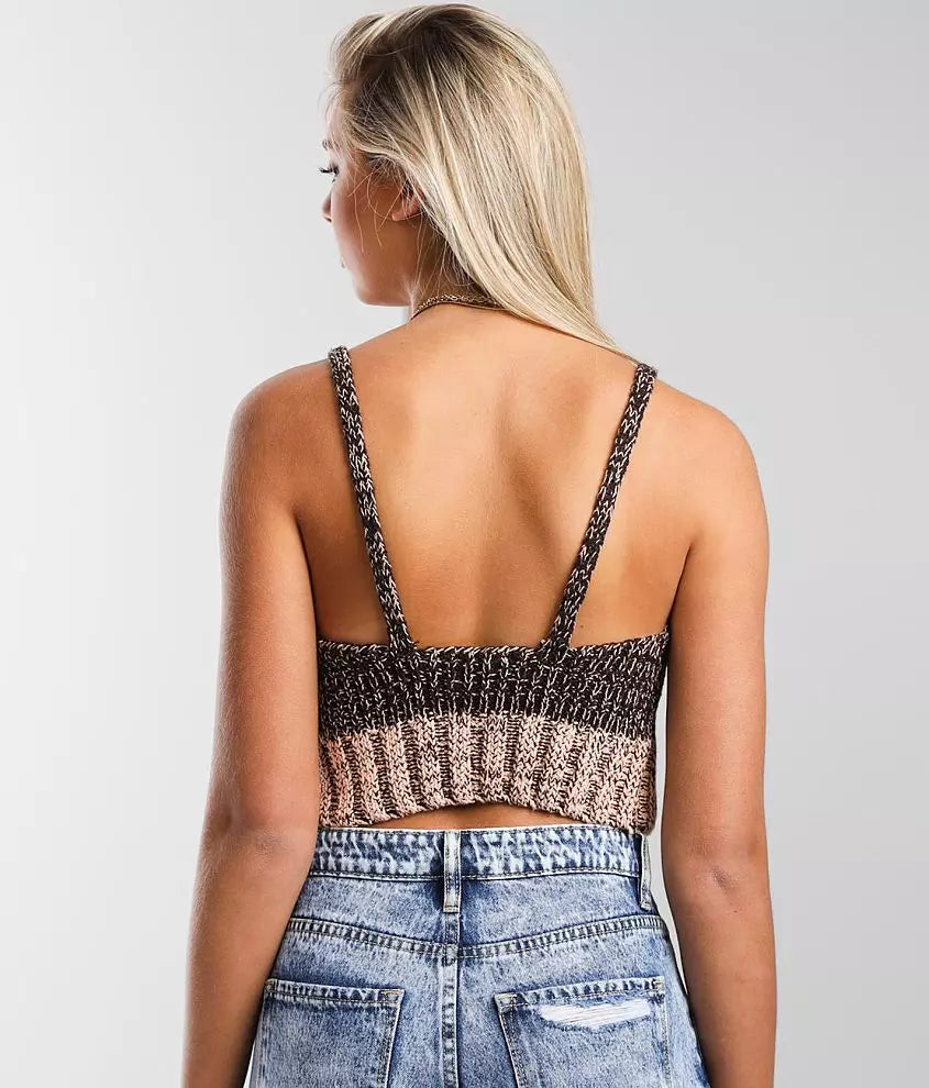FREE PEOPLE Brami HERE ALL DAY Sweater Top