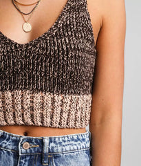 FREE PEOPLE Brami HERE ALL DAY Sweater Top
