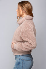 BOBI Cuddly Sherpa SENSA Zip Bomber Jacket