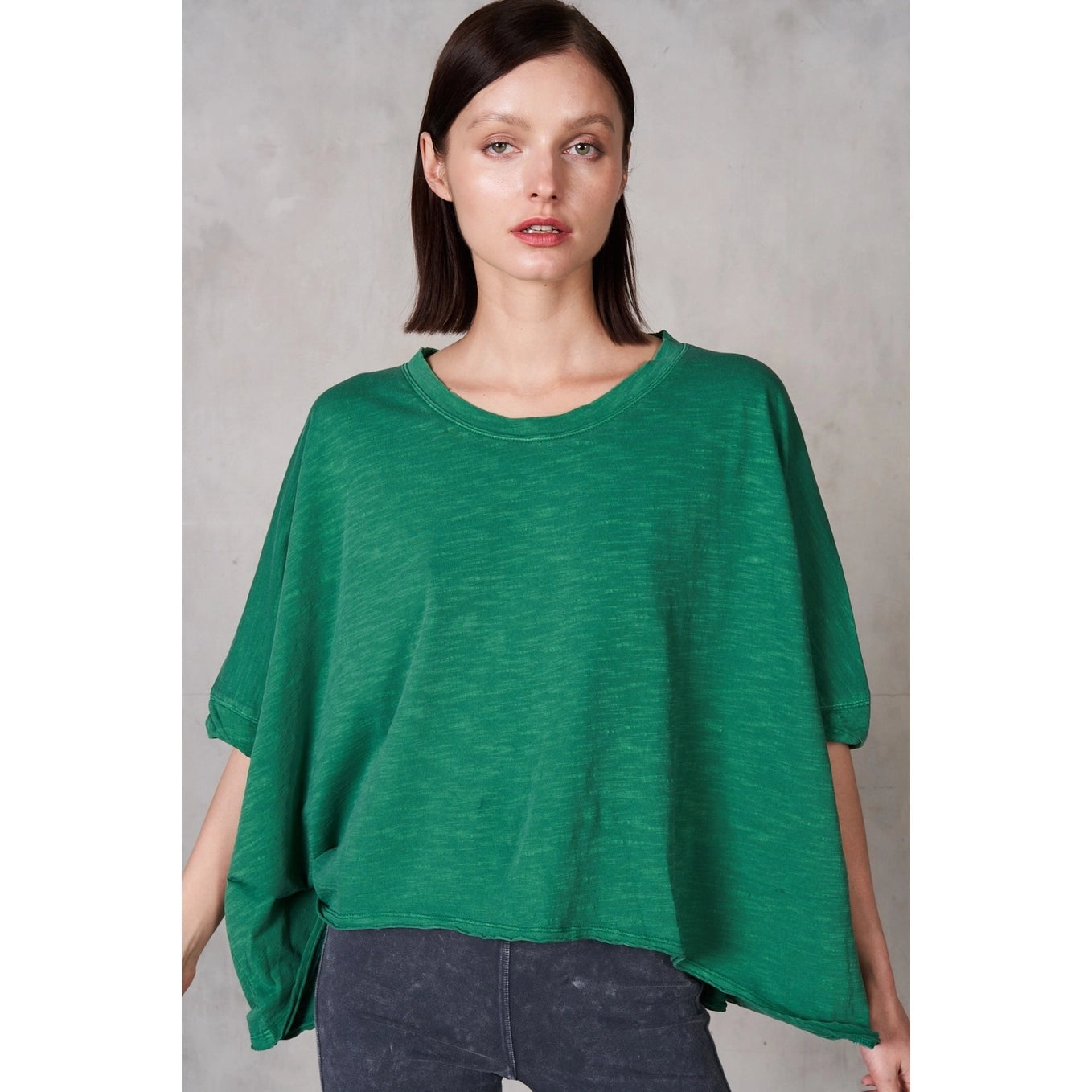 FREE TO BE HalfSleeve MinWash Boxy Tee