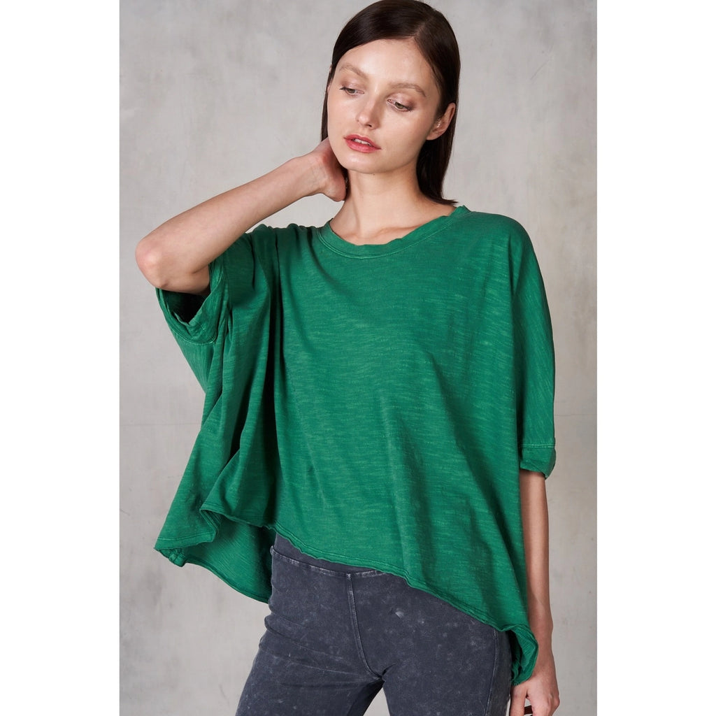 FREE TO BE HalfSleeve MinWash Boxy Tee