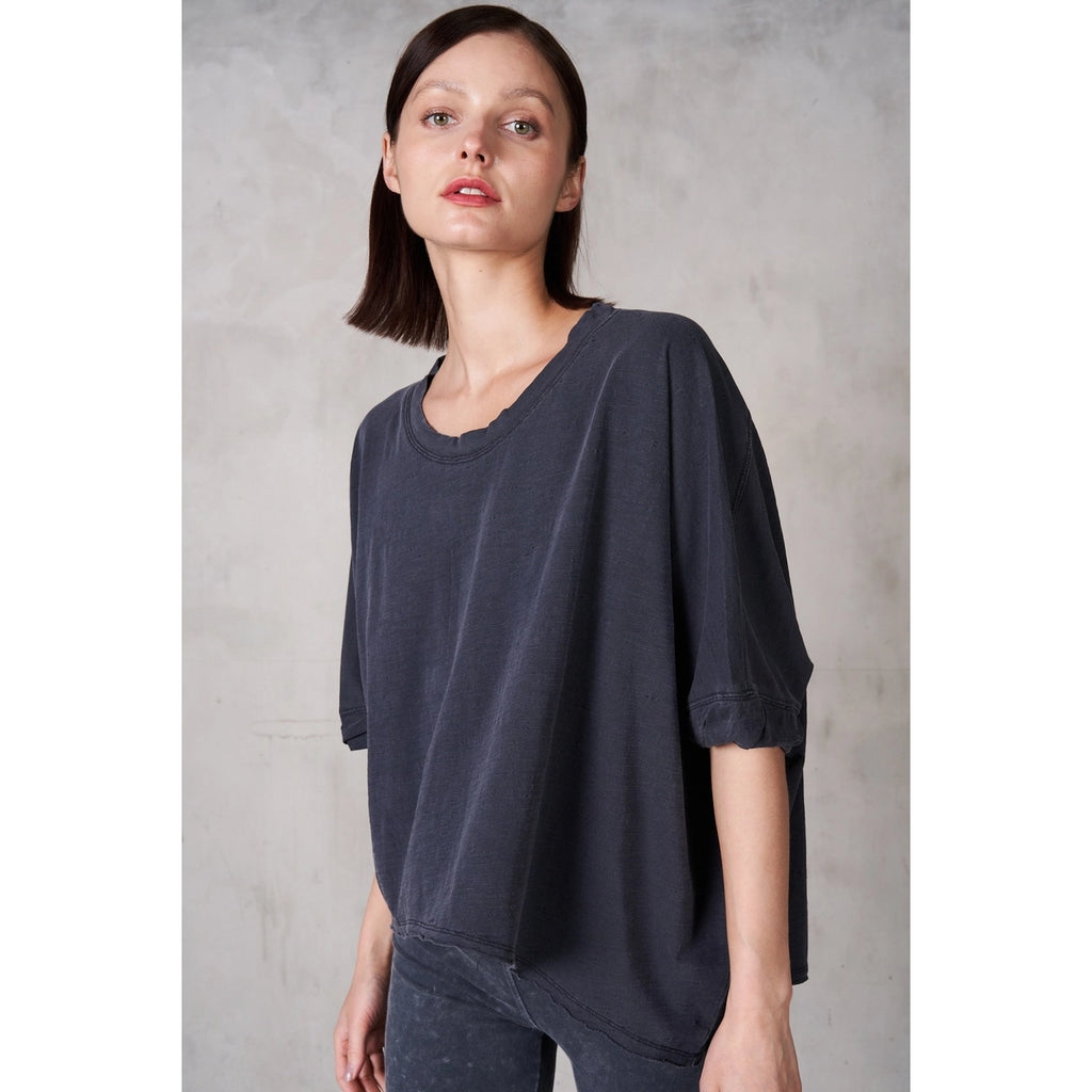 FREE TO BE HalfSleeve MinWash Boxy Tee