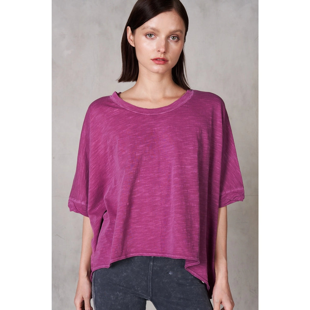 FREE TO BE HalfSleeve MinWash Boxy Tee
