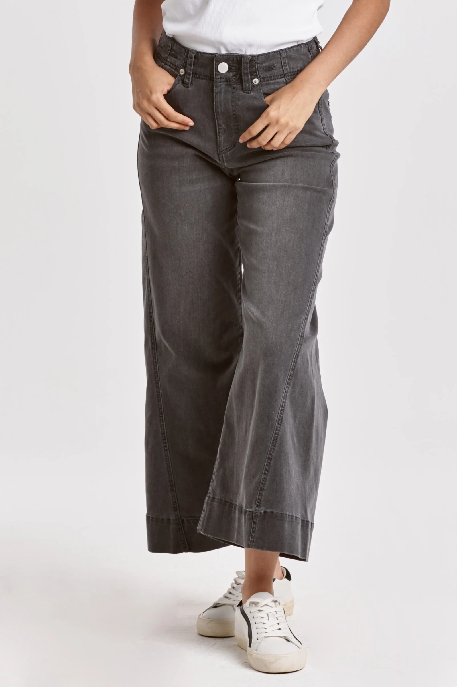 DEAR JOHN High-Rise FIONA Wide Leg Jean