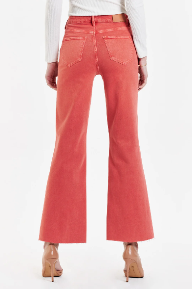 DEAR JOHN Raw Hem FIONA Wide Leg Jean