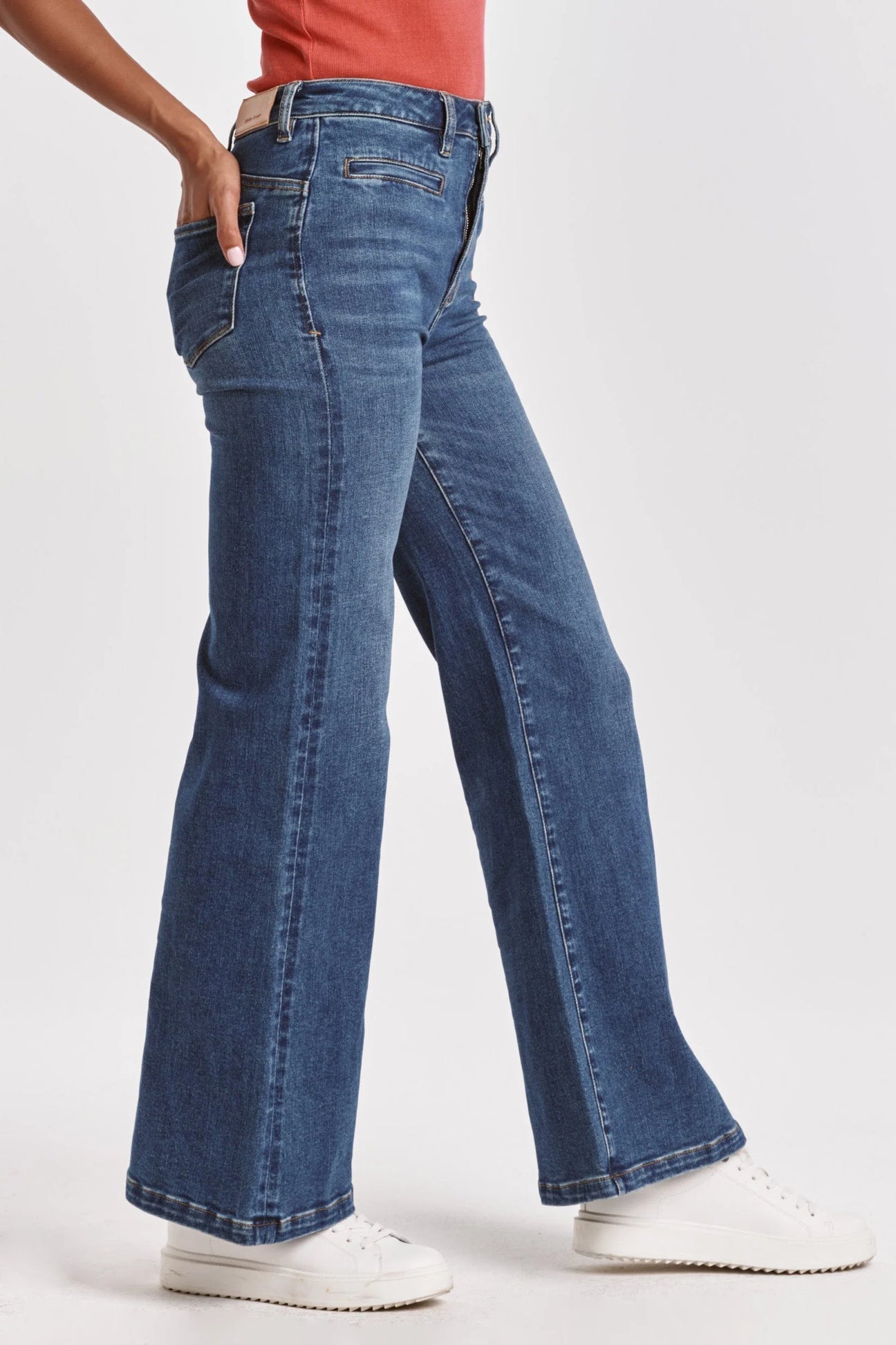 DEAR JOHN Super High Rise FIONA Stretch Flare Jean
