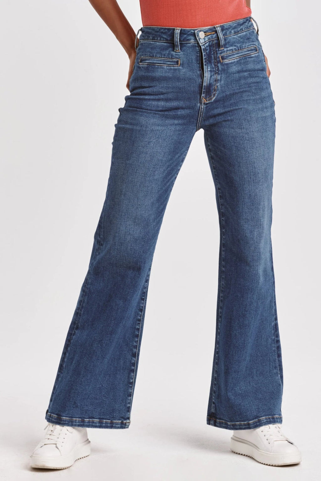 DEAR JOHN Super High Rise FIONA Stretch Flare Jean