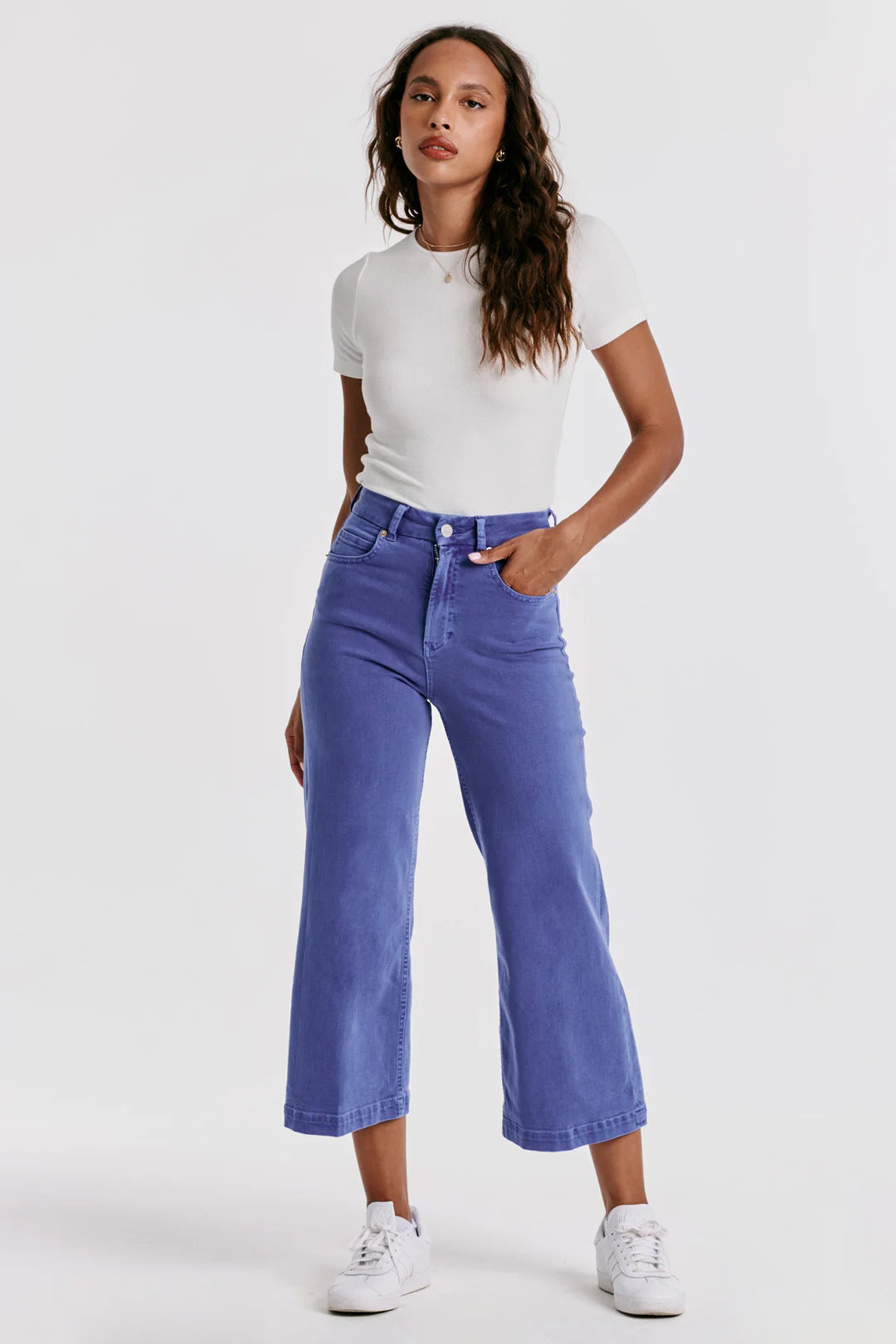 DEAR JOHN Super HighRise AUDREY Crop Wideleg Jean