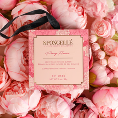 SPONGELLE Private Reserve PEONY FLOWER Body Wash Buffer