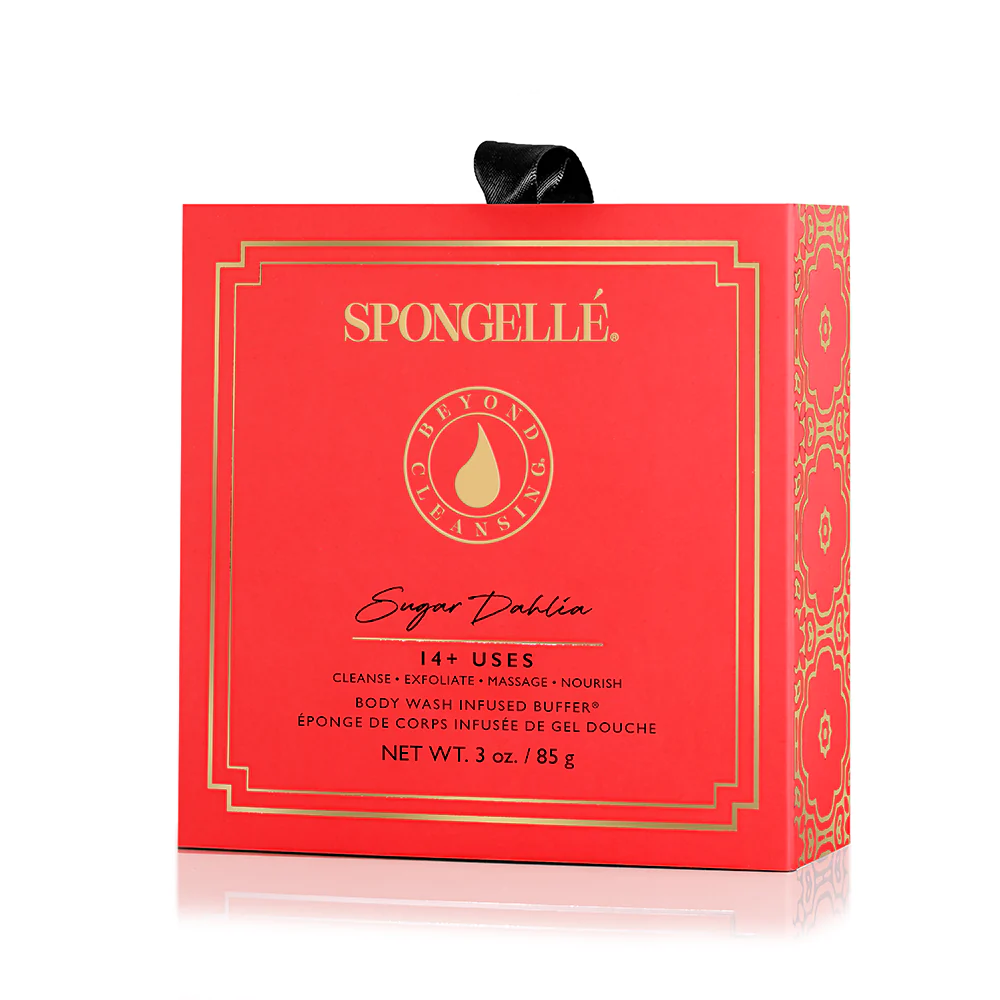 SPONGELLE Daisy Collection SUGAR DAHLIA Body Wash Buffer
