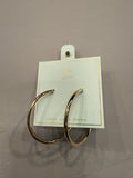 ENEWTON Round Gold 2" Post Hoop - 3mm - Smooth