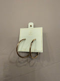 ENEWTON Round Gold 1.5" Post Hoop - 3mm - Smooth