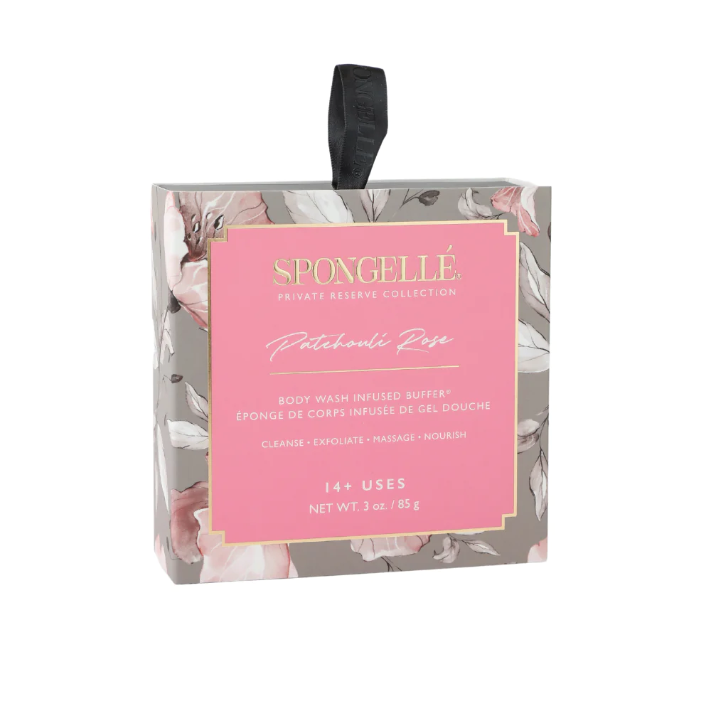 SPONGELLE Private Reserve PATCHOULI ROSE Body Wash Buffer
