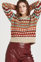 *ANOTHER LOVE Multi FABIENNE RoundNeck Sweater