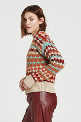 *ANOTHER LOVE Multi FABIENNE RoundNeck Sweater