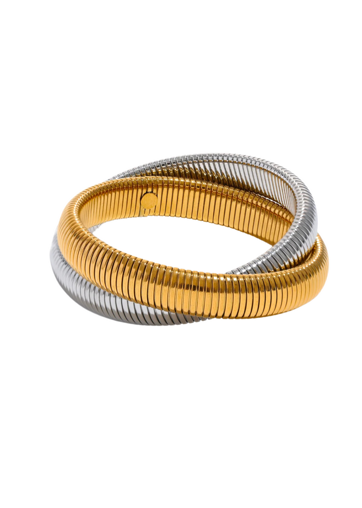 JASMINE Thick Stretch Bangle