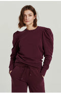 ANOTHER LOVE PleatShoulder VIVIAN GarmentDye Top