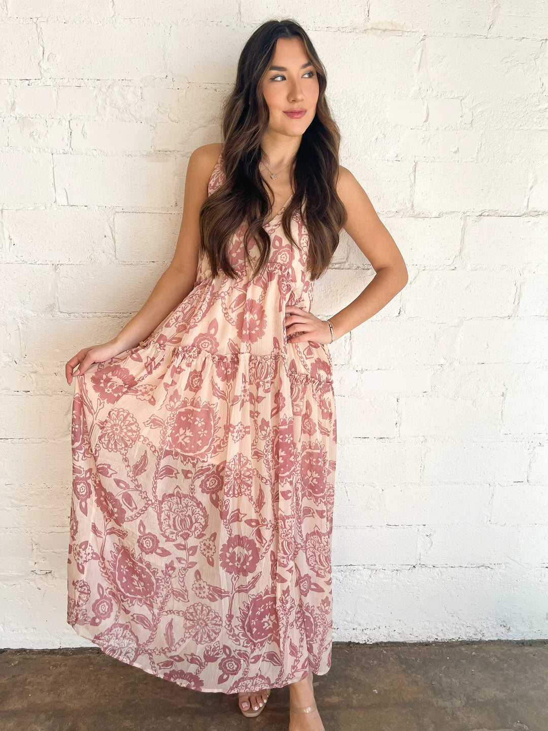 FREE PEOPLE Floral JULIANNA Maxi Dress