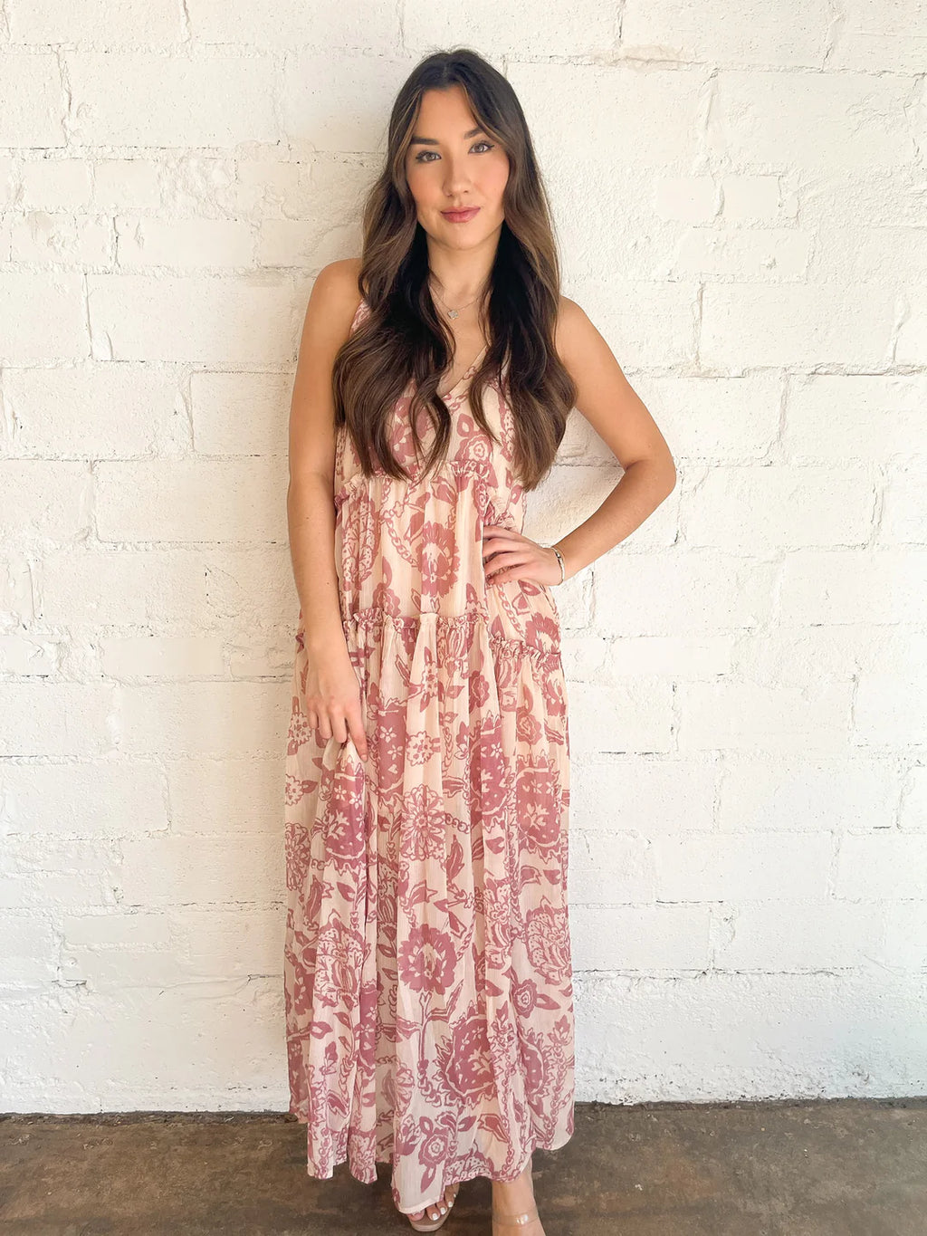 FREE PEOPLE Floral JULIANNA Maxi Dress