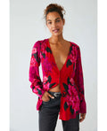 FREE PEOPLE Floral MIKAYLA Tunic Top