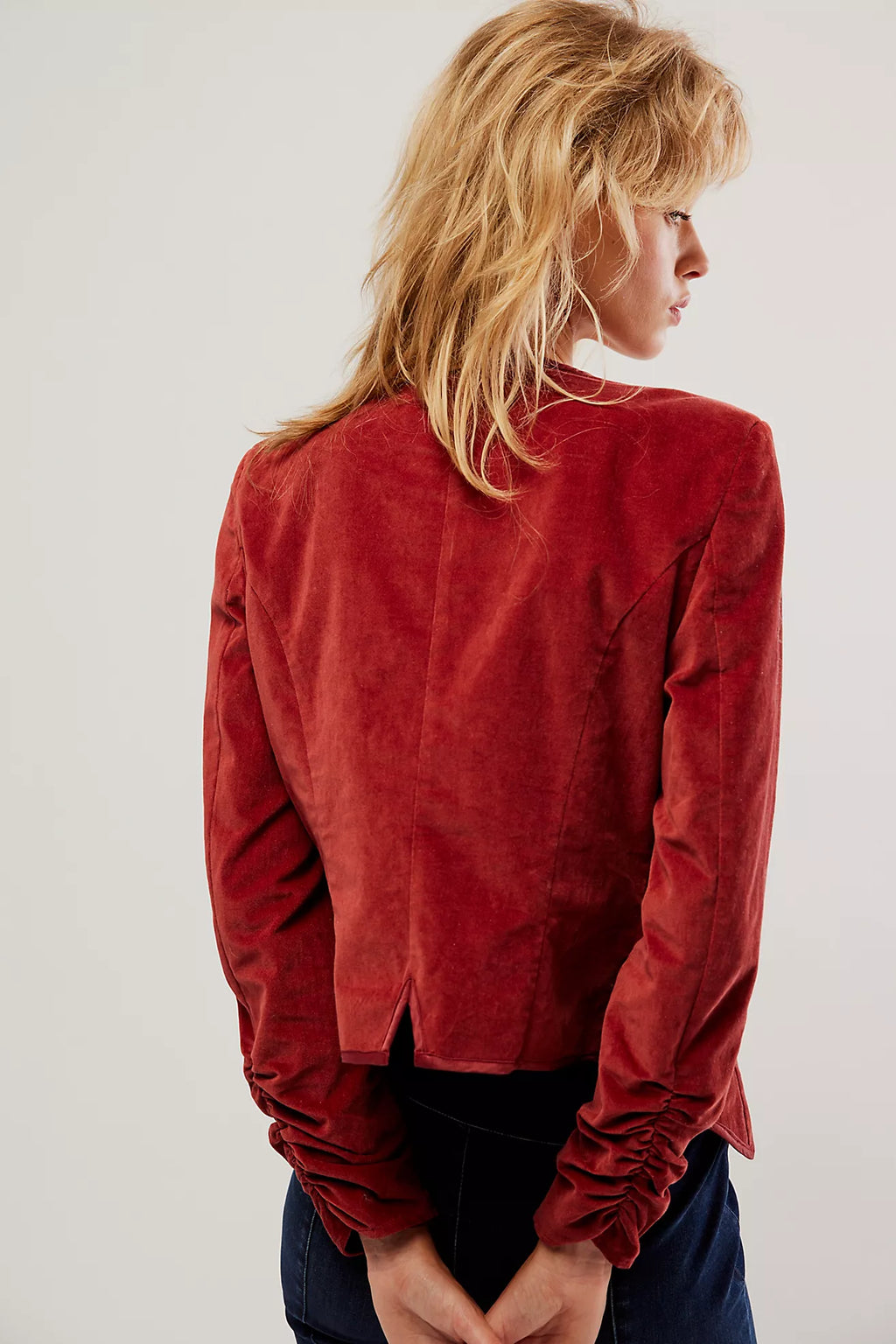 FREE PEOPLE Button Up BECKEY Jacket