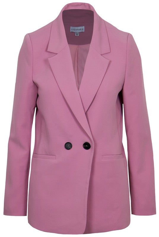 LUCY PARIS Pink HAILEY Blazer Jacket