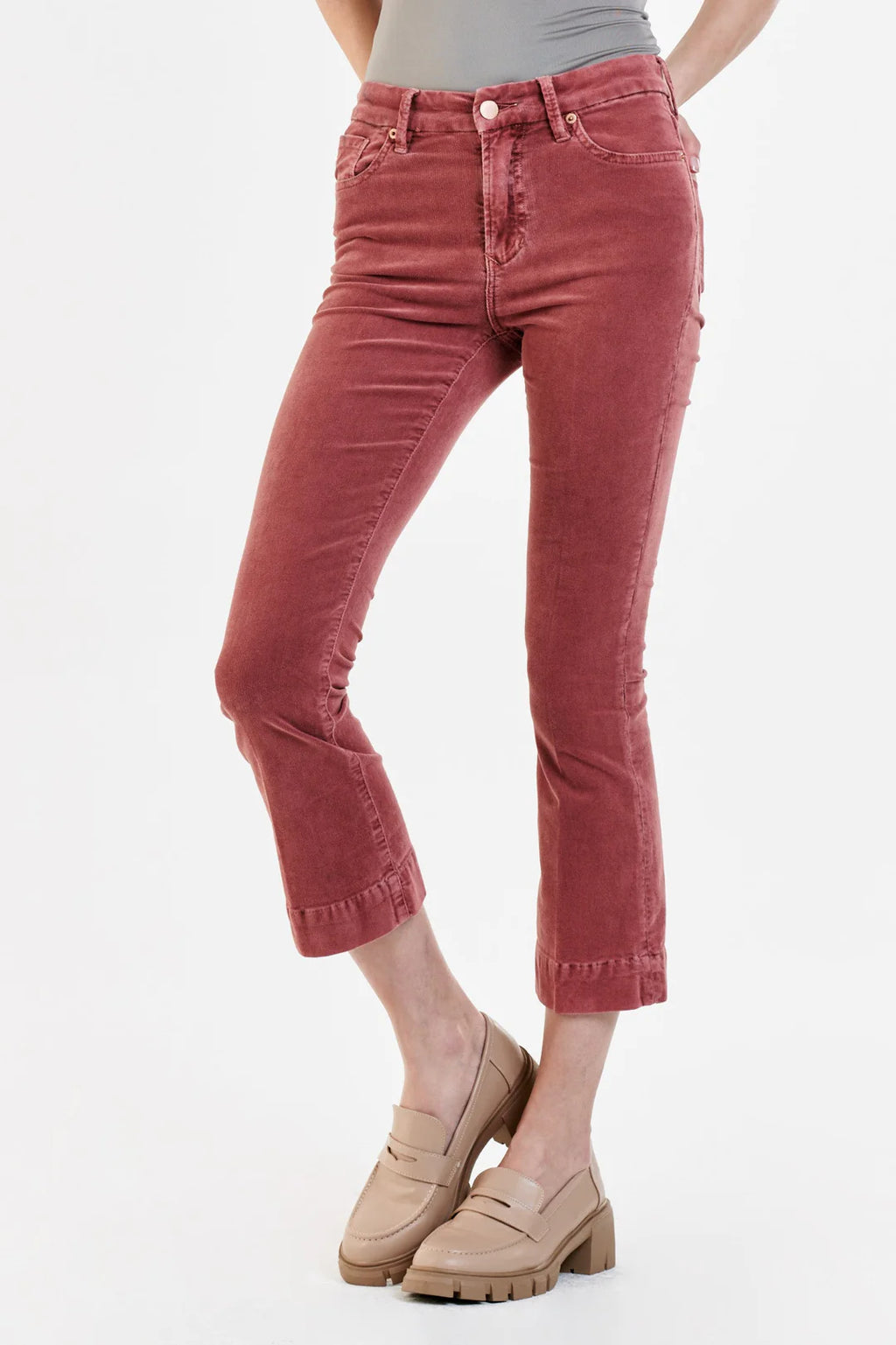 DEAR JOHN HiRise JEANNE Crop Corduroy Jean