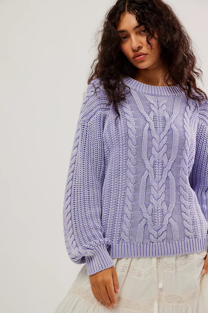 Free people hotsell chunky knit sweater