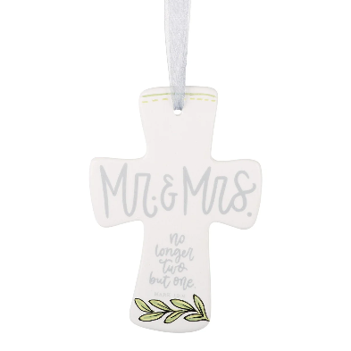 GLORY HAUS Painted MR & MRS Cross