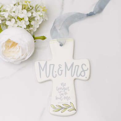 GLORY HAUS Painted MR & MRS Cross