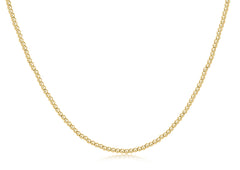 ENewton CLASSIC Choker Gold 15” 2mm Bead Necklace