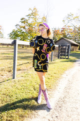 QUEEN OF SPARKLE Sequin COWGIRL Icon Dress