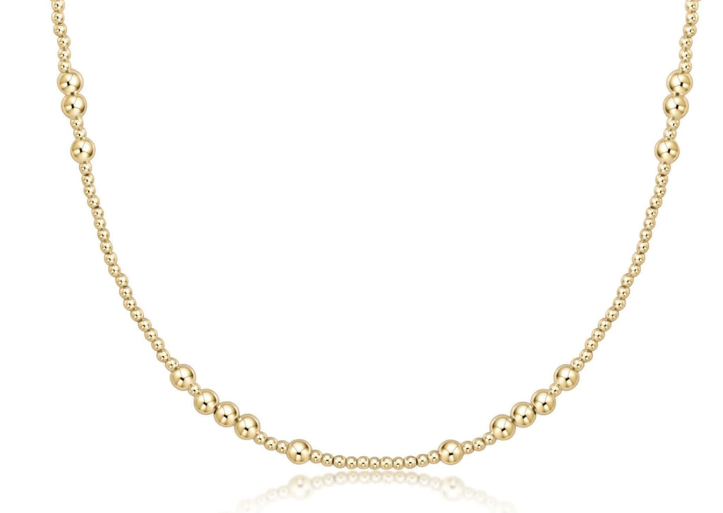 Enewton HOPE UNWRITTEN 15”Gold Choker Necklace