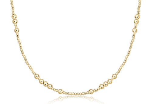 Enewton HOPE UNWRITTEN 15”Gold Choker Necklace