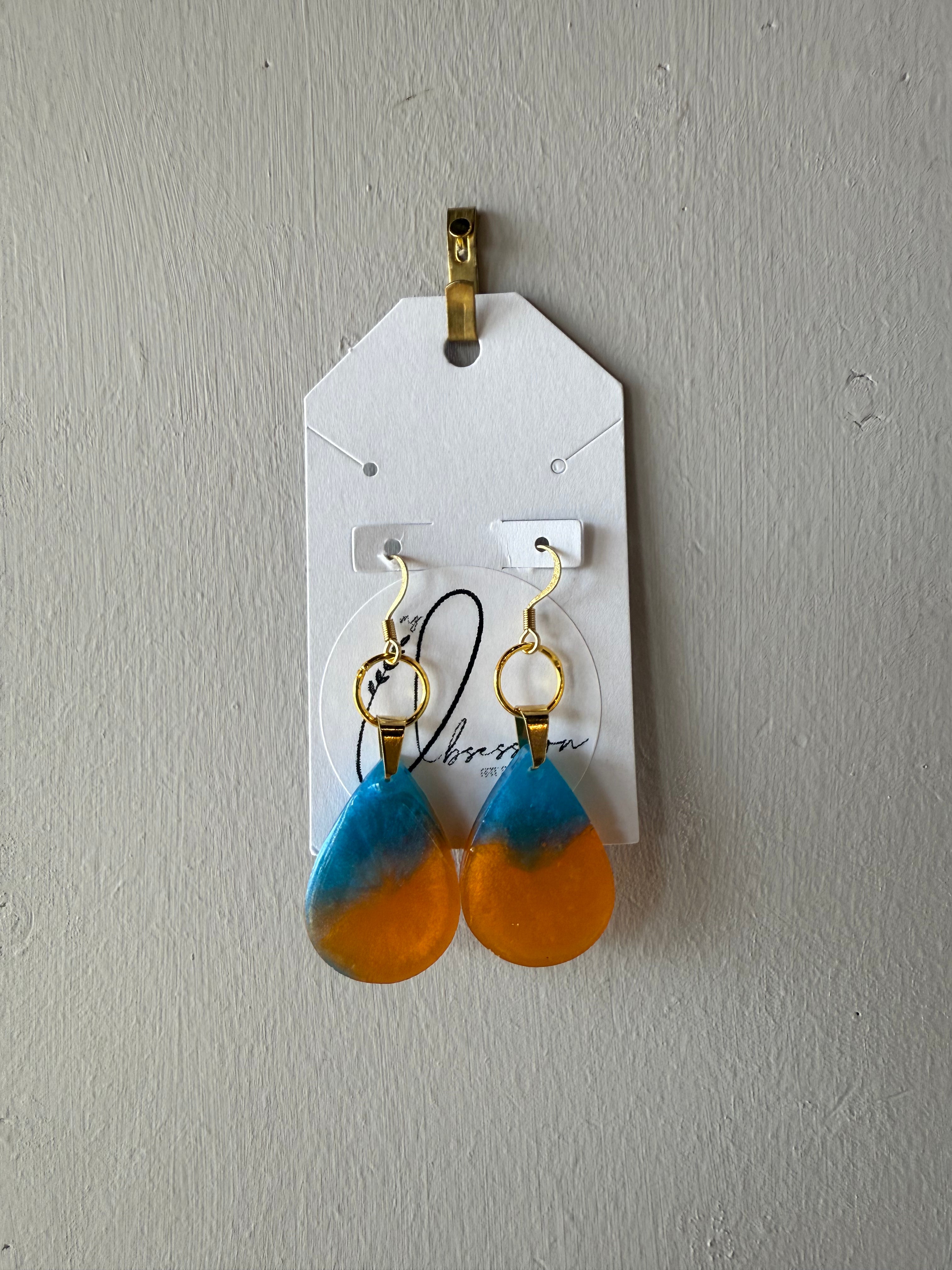 Obsession Art Studio - THUNDER INSPIRED EARRINGS